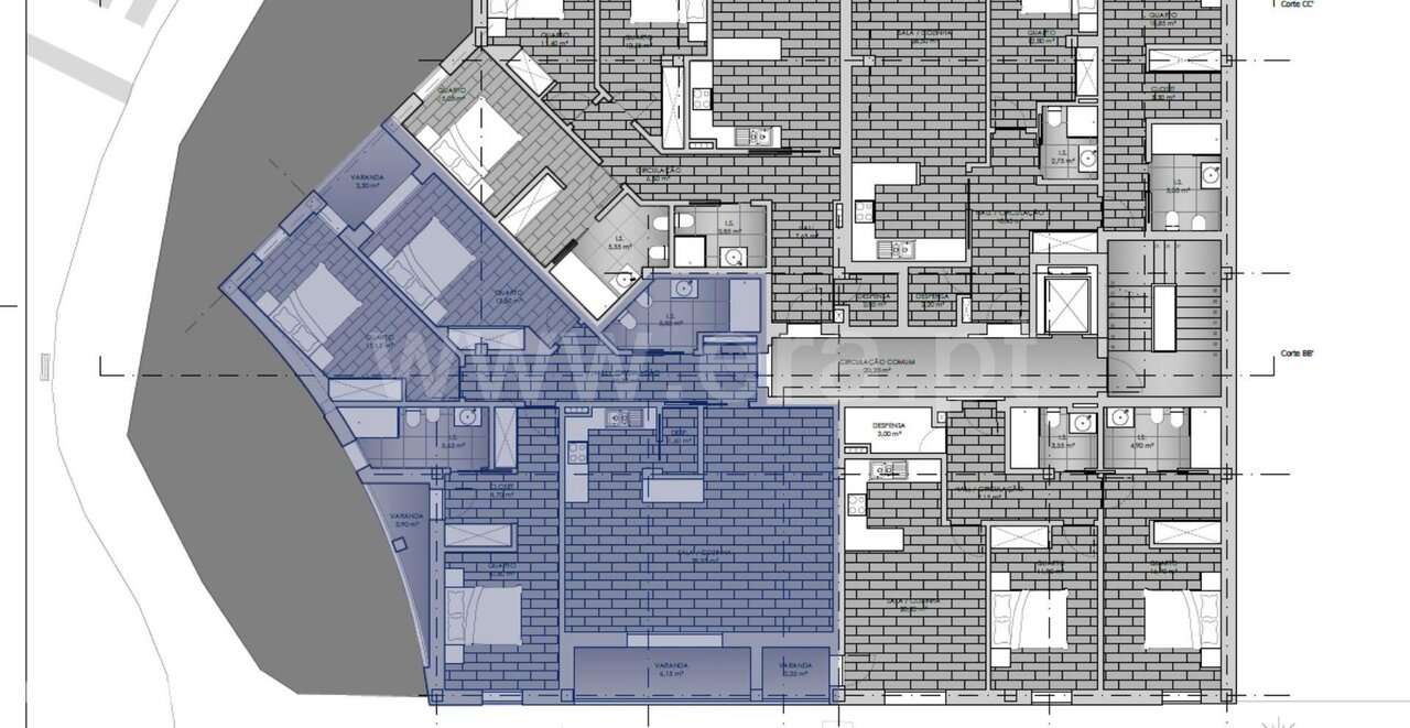Apartamento T3 / Covilhã, Tortosendo-10