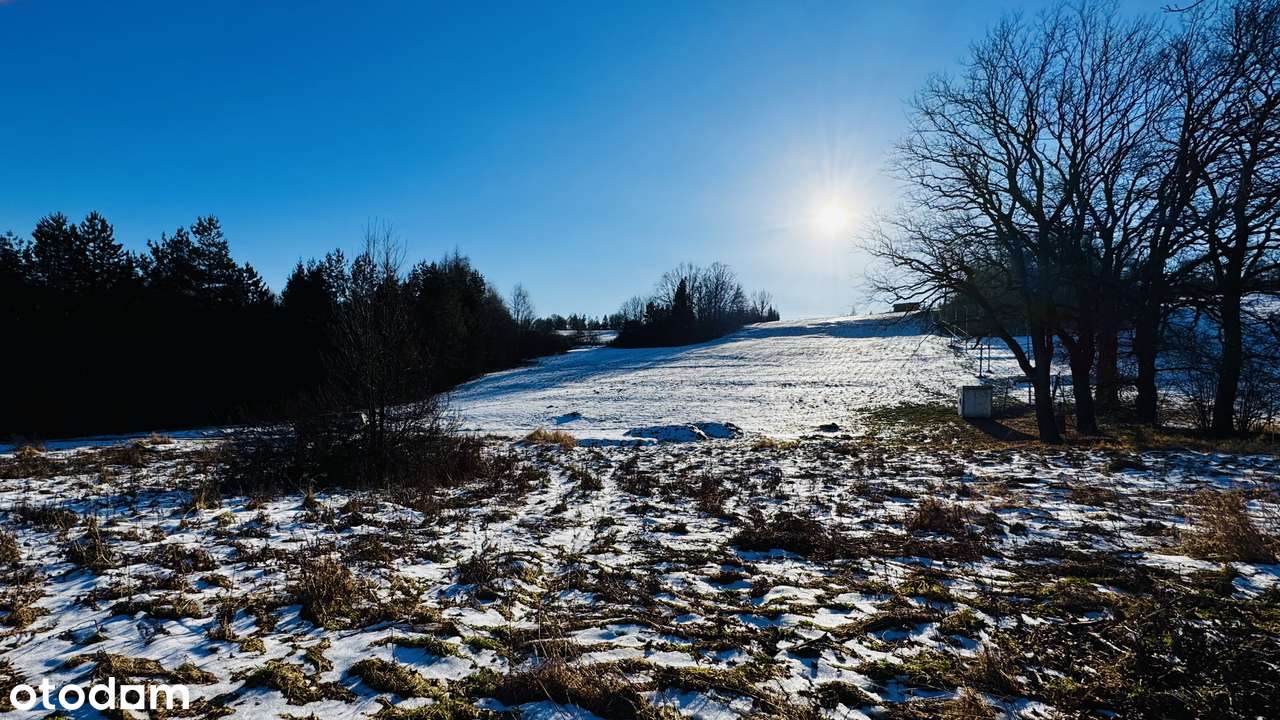 Działka budowlana , nasłoneczniona 1089 m2 SKOCZÓW Kaplicówka-5