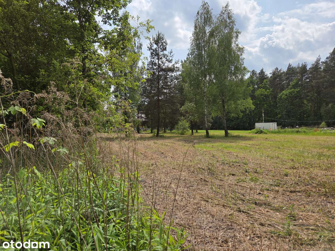 Dwie działki budowlane przy lesie, media, sprzedaż łączna-4