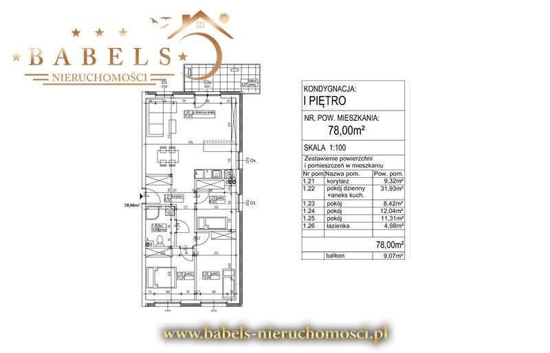 Nowe i słoneczne M4 Winda Balkon m-ce postojowe-5