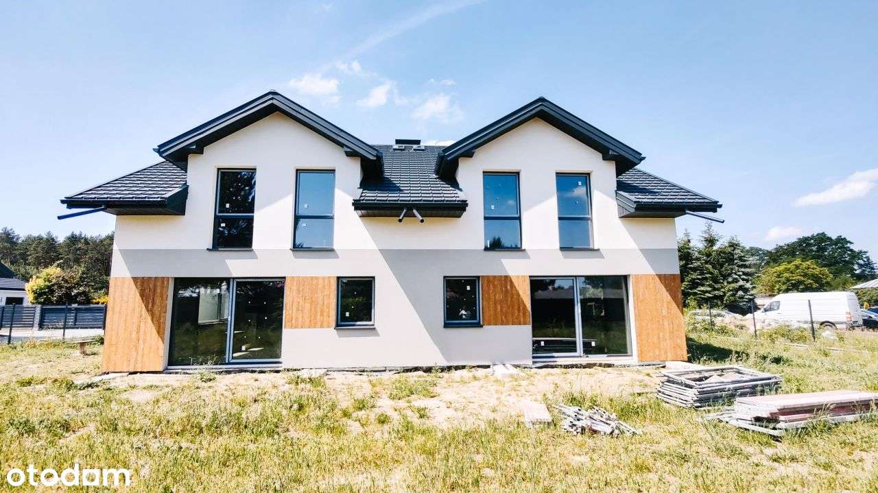 Nowoczesny Nowy bliźniak ok.150m2,Miasto Ogród,Las - Pełny obrazek: 4/10