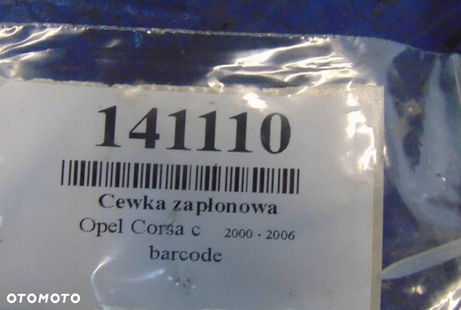 CEWKA ZAPŁONOWA OPEL CORSA C 1.4 16V 0221503472 - 5