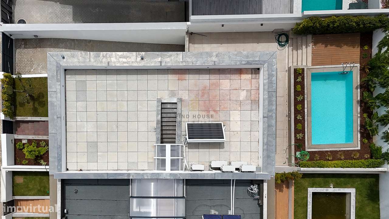 Moradia T3 com  garagem e piscina em Alcoitão, Alcabideche-27