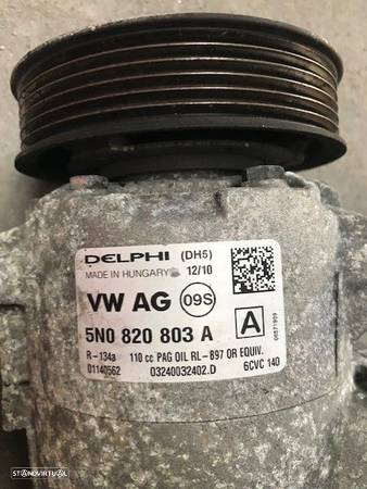 Compressor de AC Seat ibiza leon vw golf vw polo skoda audi a3 1.6 tdi 5N0 820 803 A - 1