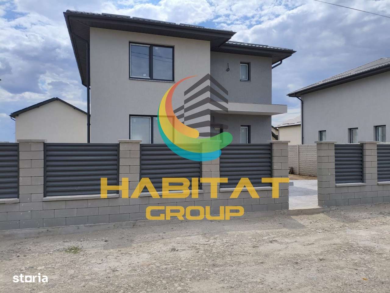 Vila individuala P+1+Pod / 4 camere/ Com. Berceni / Comision 0% - Imagine principală: 2/8