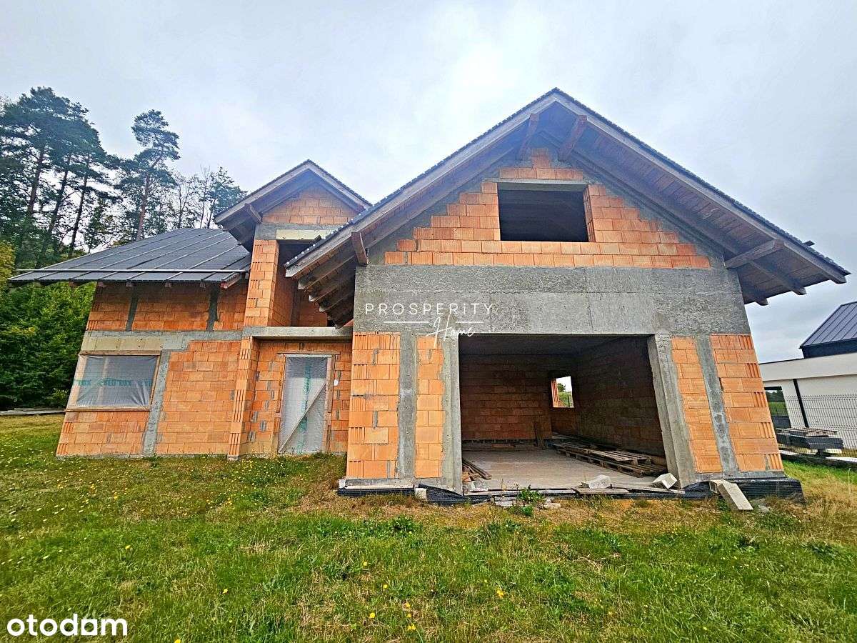 Dom w stanie surowym otwartym pod lasem - Góra - Pełny obrazek: 4/18