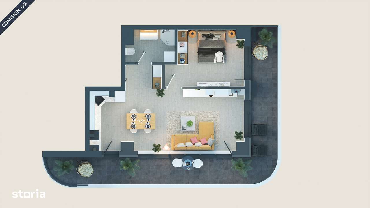 #ALEZZI Odyssey: apartament la cheie cu terasă generoasă - Mamaia Nord-19