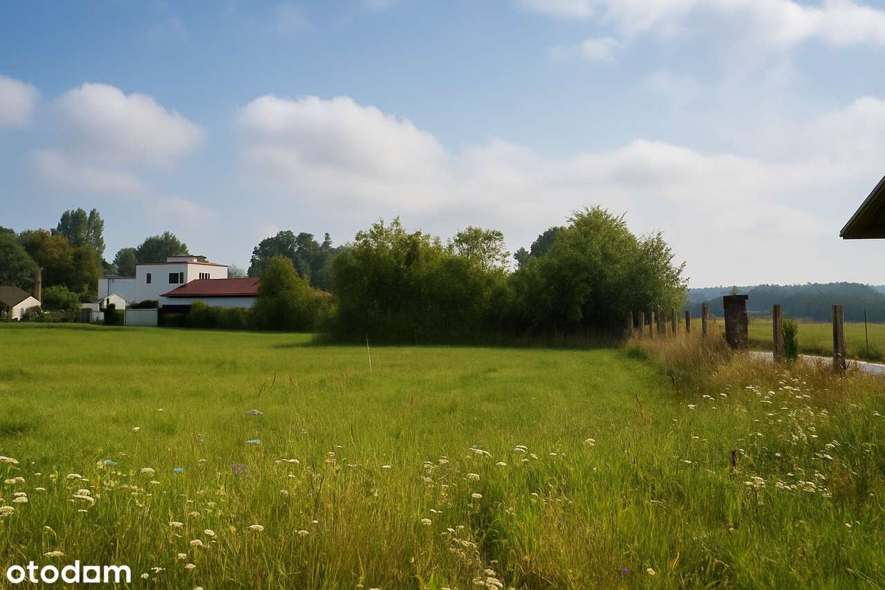Atrakcyjna działka budowlana z projektem i pozwoleniem na budowę-3
