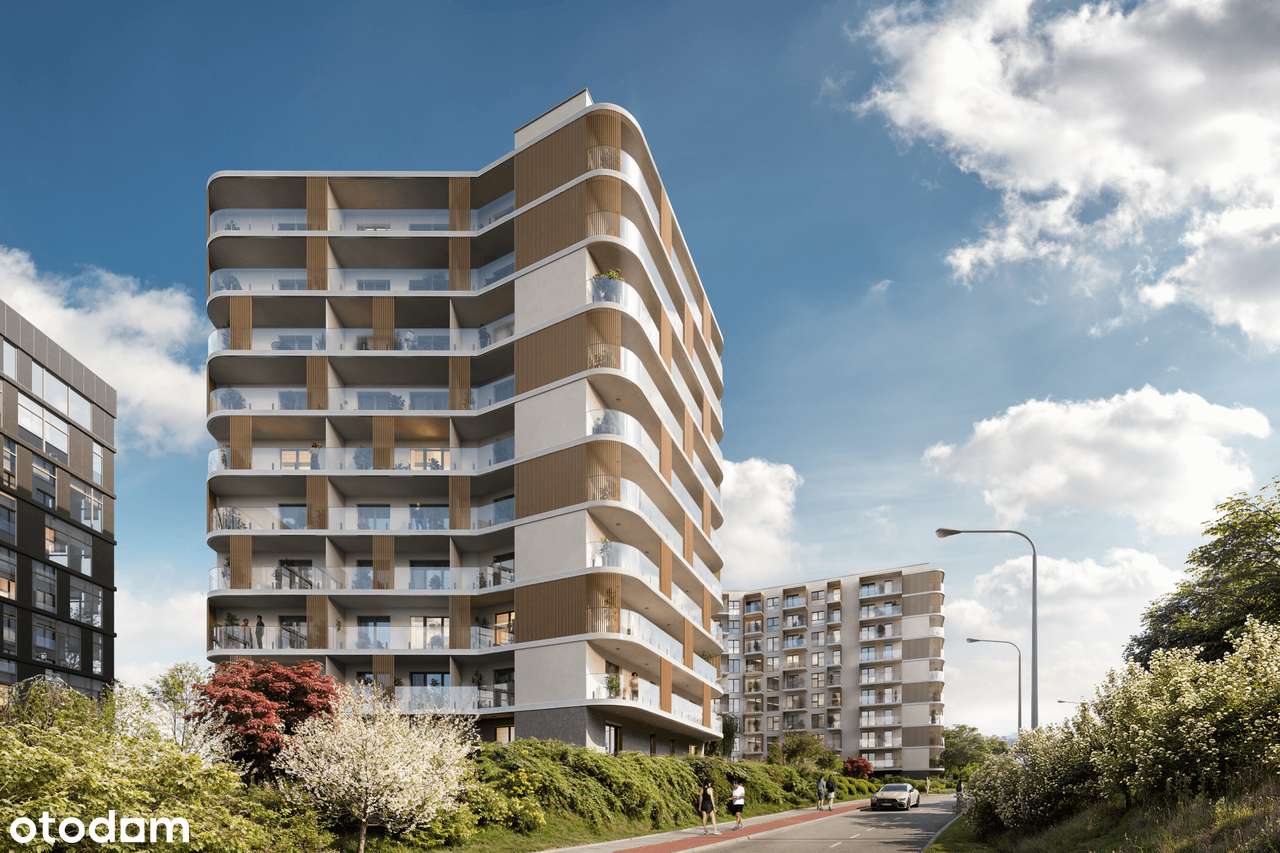 Mieszkanie w budynku o podwyższonym standardzie 49,49 m² taras 17 m²-8