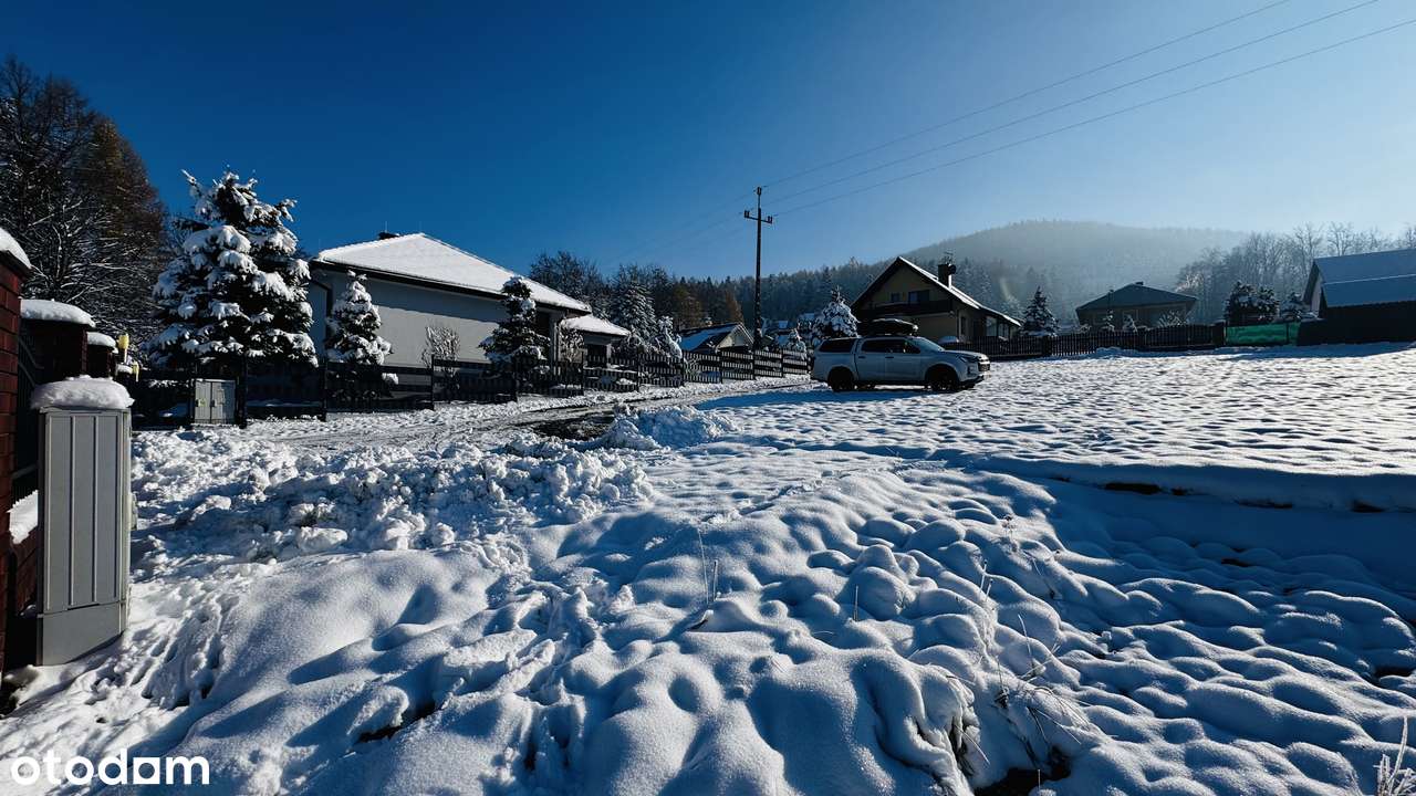Dz. bud. 1154 m2  pod Zebrzydką - widoki , blisko las i góry Górki W.-5