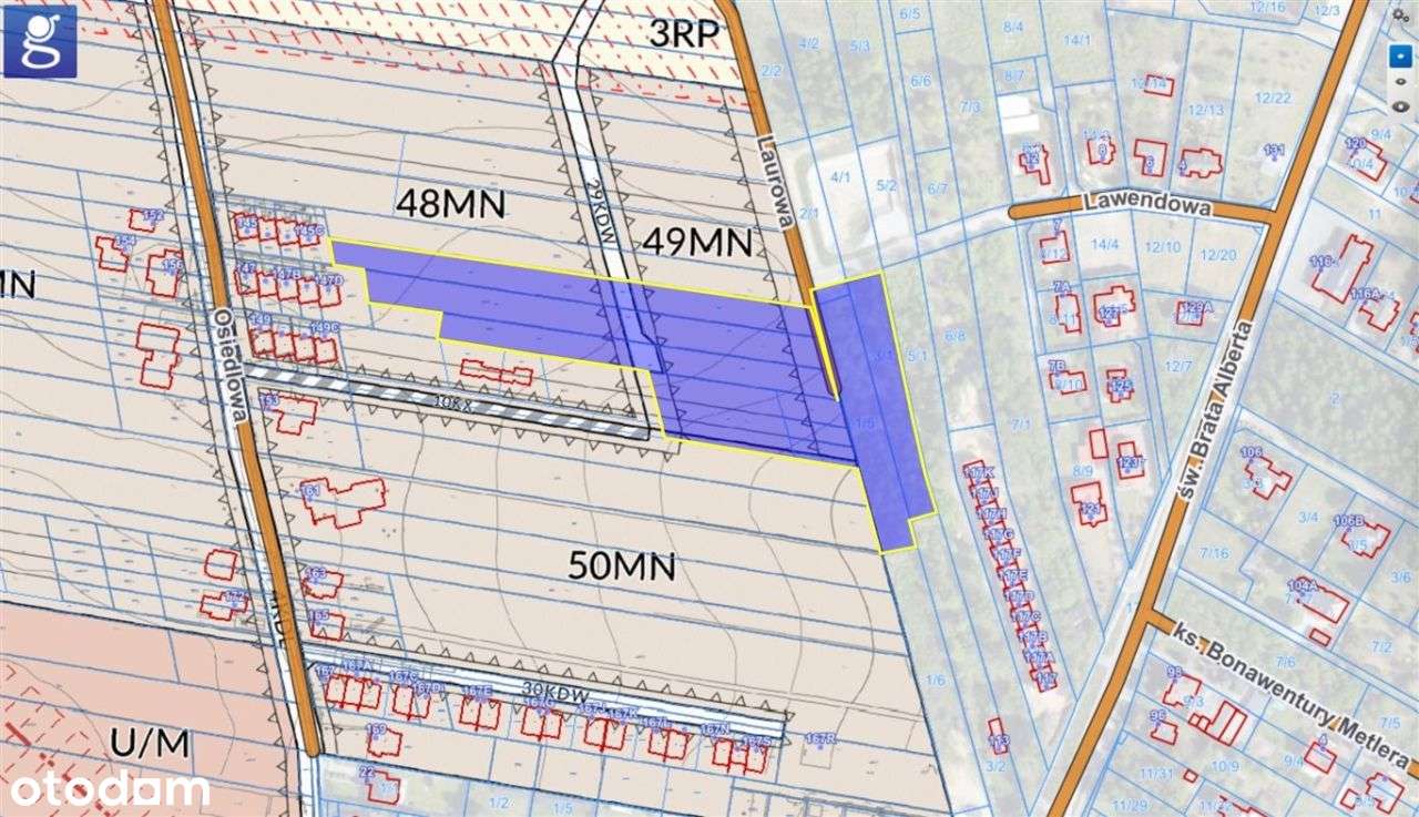 Inwestycyjna - zabudowa mieszkaniowa jednorodzinna i usługowa - 1,5 ha-8