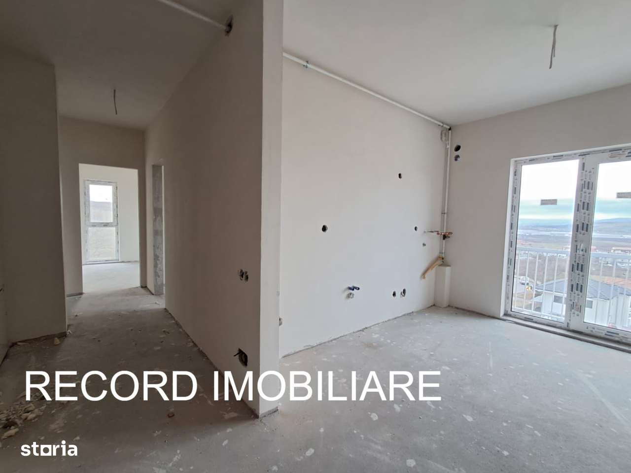 Apartament 3 cam 58 mp semifinisat,et.2 in Apahida - Imagine principală: 5/11