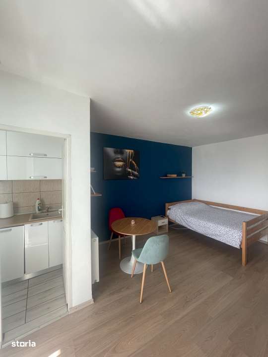 Oportunitate! Garsoniera de vanzare, 28 mp, balcon 6 mp, etaj 9, zona - Imagine principală: 4/9