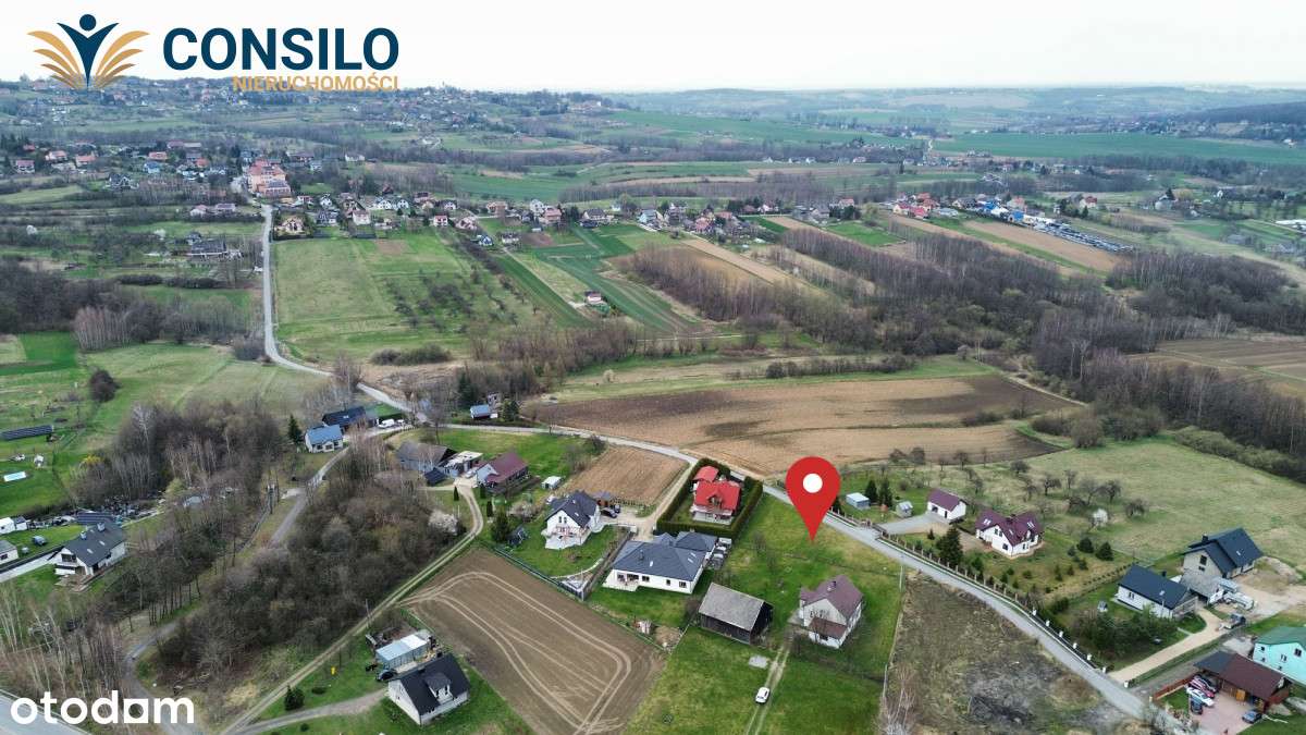 Działka budowlana 13 ar Sławkowice 17km do Krakowa - Pełny obrazek: 2/7