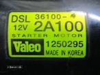 Motor De Arranque 1250295 361002A100 HYUNDAI MATRIX 2003 1.5CRDI HYUNDAI I30 2010 1.6CRDI  16V 115CV 5P CINZA - 5