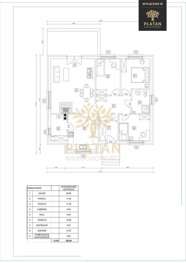 Radzewo, działki z wydanym pozwoleniem na budowę!-6