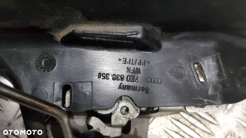 AUDI A4 B6 ZAMEK DRZWI TYŁ PRAWY 8E0839350 - 5