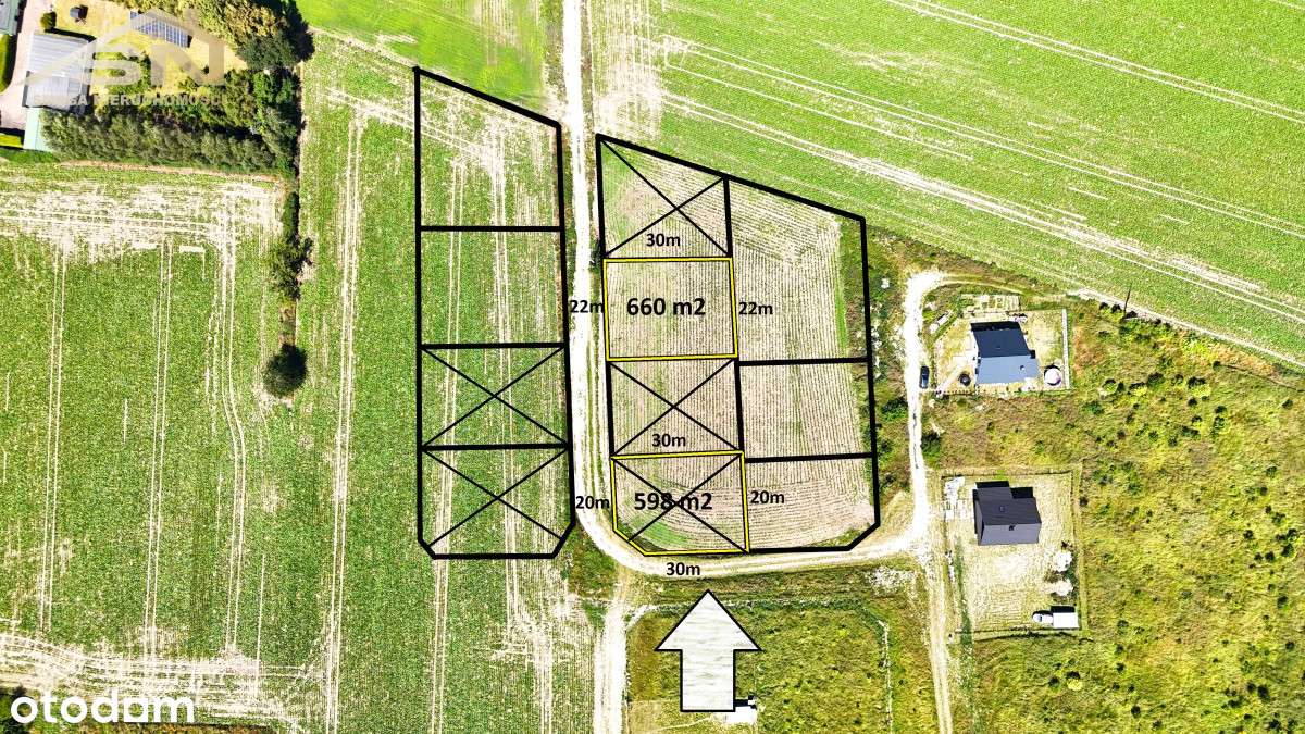 Sprzedam działkę 598 m2 na Rąbinie-7