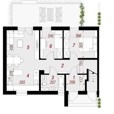 Trzypokojowe z ogródkiem, 2 miejsca postojowe!-11