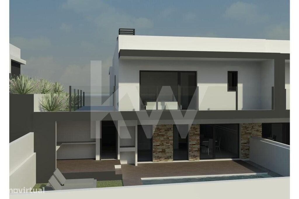 Moradia T4 - Em Projecto - Piscina - Jardim - Garagem - Venda - Lote 1