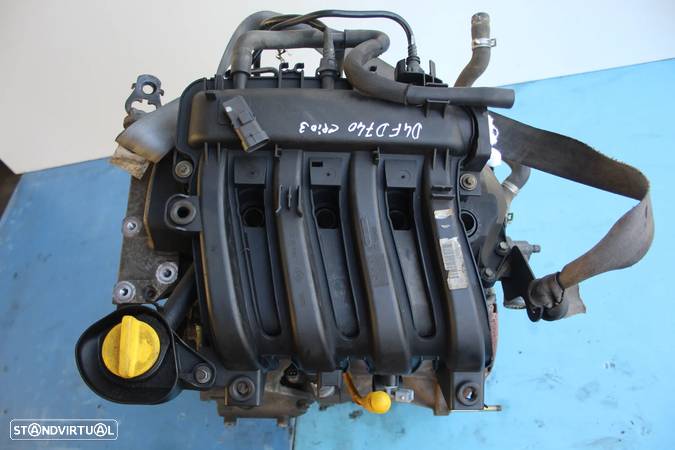 Motor Renault Clio 3 1.2 Gasolina com referência D4F740 - 3
