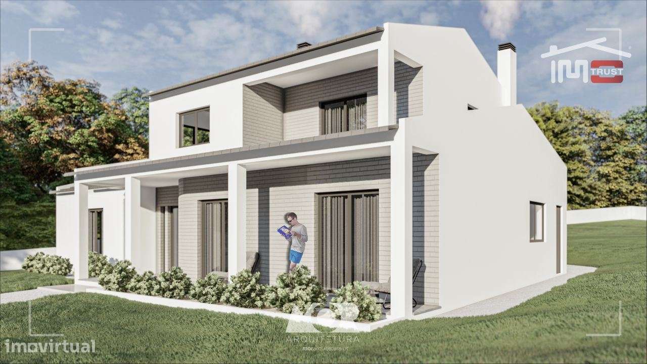 Dois lotes Maravilhosos com uma moradia aprovada, em local soberbo. - Grande imagem: 1/14