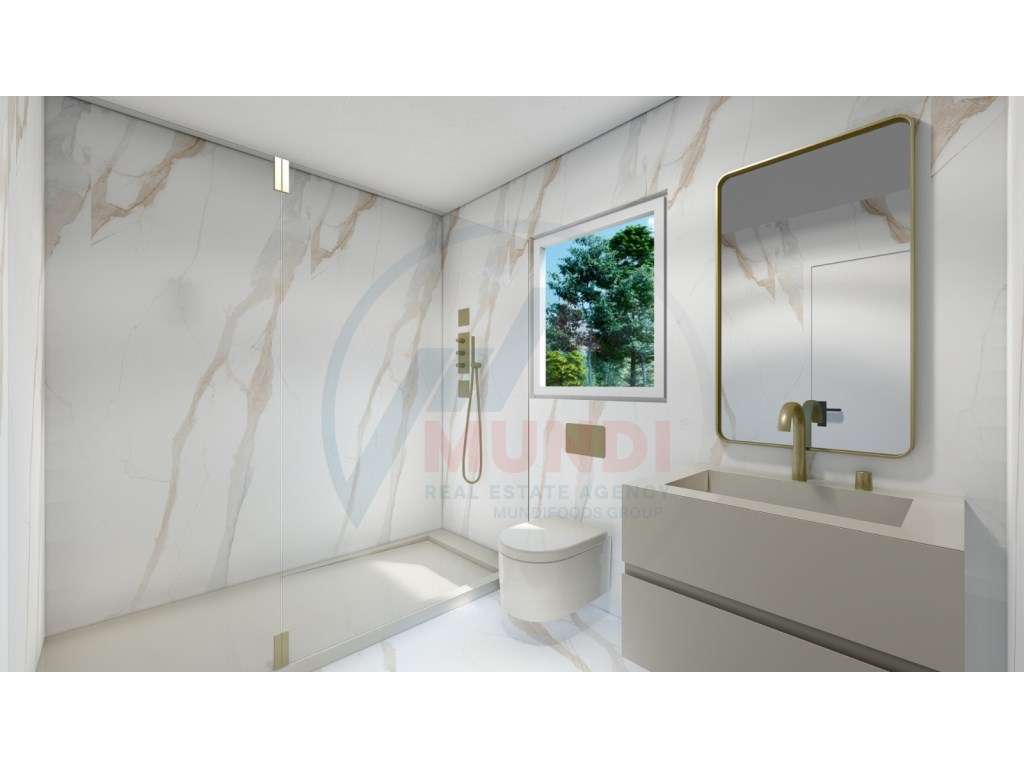 Moradia T3 nova com piscina, garagem e jardim - Grande imagem: 5/50