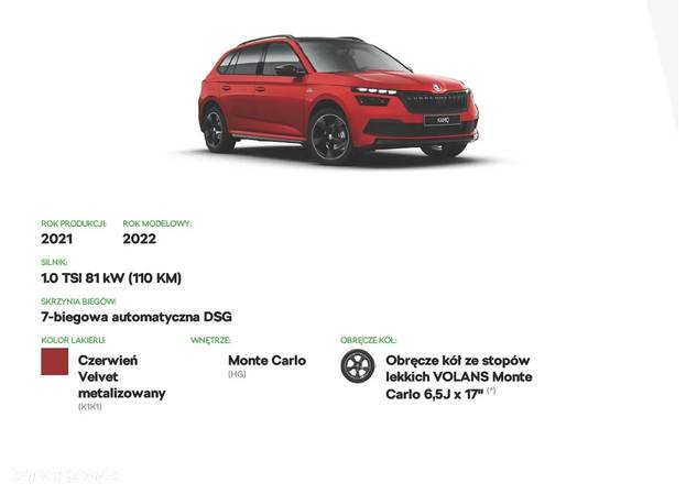 Skoda Kamiq 1.0 TSI Monte Carlo DSG - 25