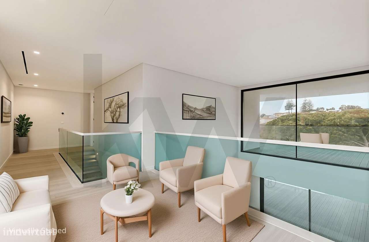 Moradia de arquitetura contemporânea em Cascais com 5 suites para vend-26