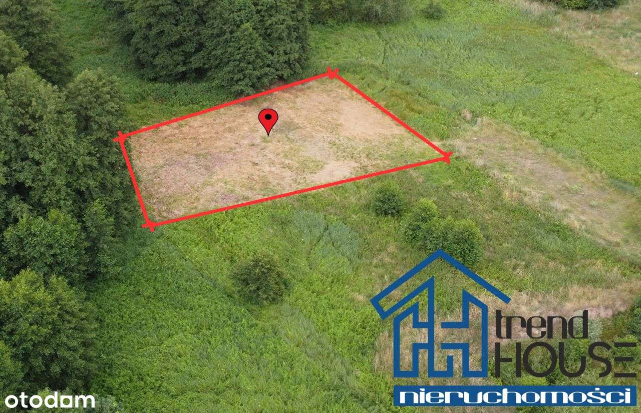 Piękna działka budowlana w okolicy lasu | Zawada - Pełny obrazek: 2/8