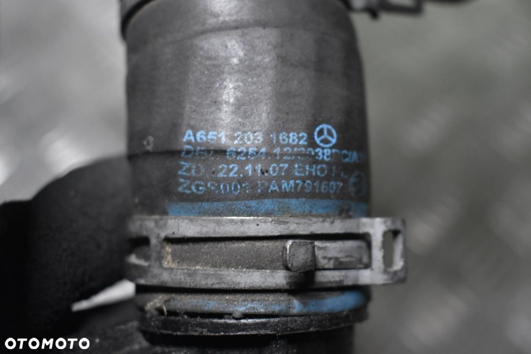 Mercedes Obudowa mocowanie filtra paliwa przewód 6512001056 - 6