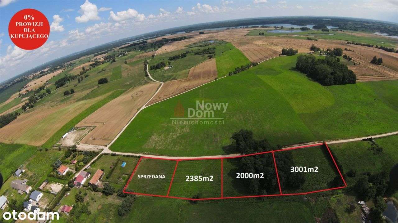 Działki Kożuchy Wielkie Z Lasem!-0