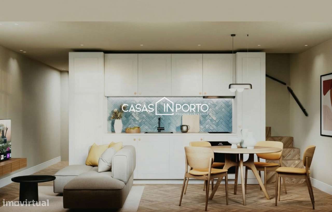 Apartamento T1+2 duplex, águas furtadas - Grande imagem: 2/5