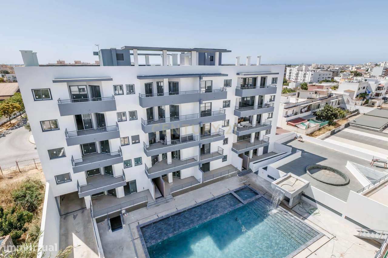 Apartamento T3 Novo no Condomínio "Olhão Residences" com Piscina, Luga - Grande imagem: 2/13