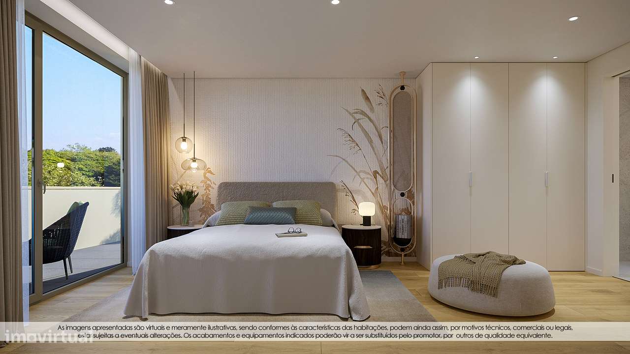 T2 Novo C/ Varanda e Lugar de Garagem em Arcozelo-25