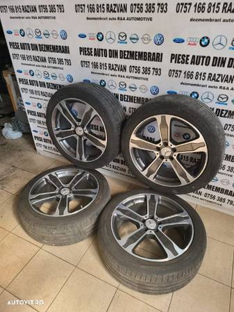 Set Jante Mercedes R19 5x112 Anvelope Continental Vara Dot 2319 235/45R19 Cls Gla Ml Gl E C Class - 3