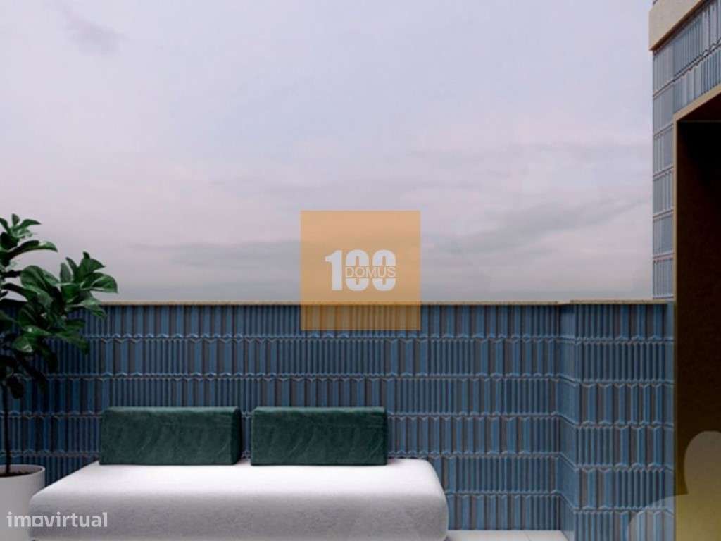 T1 com terraço privado e varanda - Anselmo Braancamp - Grande imagem: 4/22