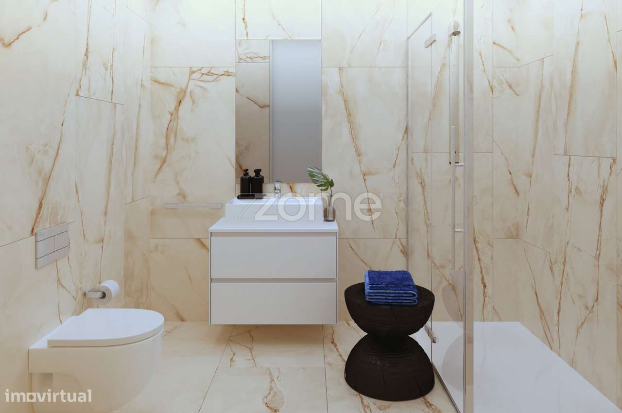 T1 Novo com terraço e lugar de garagem em Matosinhos - Grande imagem: 5/11