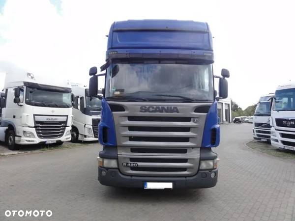 Scania R420 standard TOPLINE OPTICRUICE stare tacho stan BARDZO DOBRY - 5