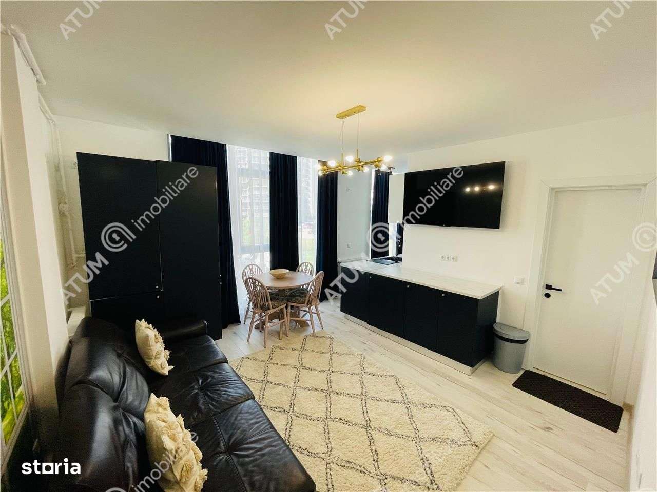 Apartament cu 2 camere etaj 1 la cheie in Sibiu zona Doamna Stanca - Imagine principală: 4/12