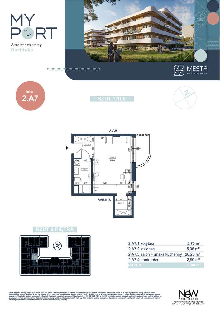 MyPort Apartamenty Darłówko - 2.A7