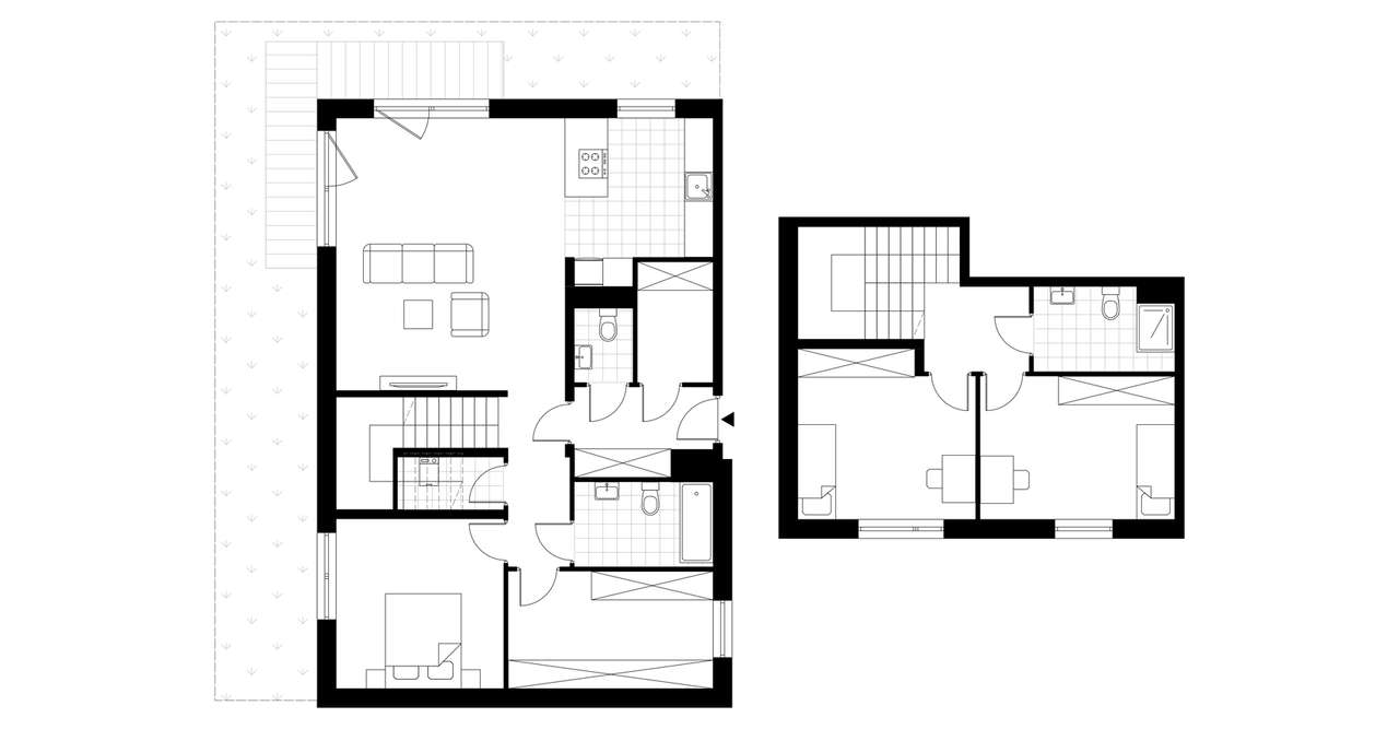 4-pokojowe mieszkanie 126m2 + ogródek Bez Prowizji - Pełny obrazek: 3/8