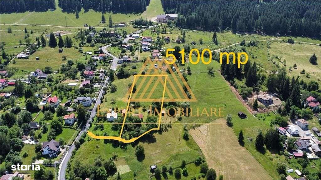 Teren 5100 mp zona peisaj exceptional in Campulung Moldovesc - Imagine principală: 1/19