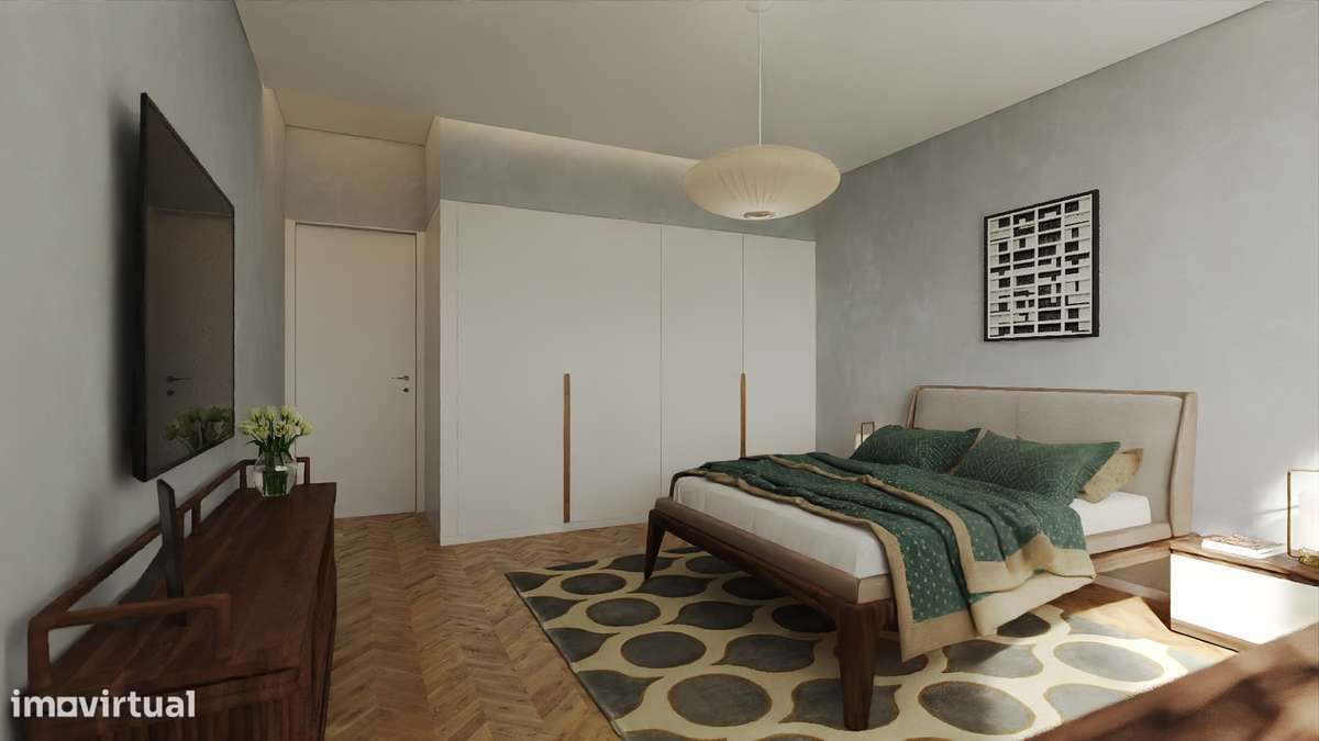 Apartamento T2 de Luxo no Prestigiado Bairro das Artes – Porto-2
