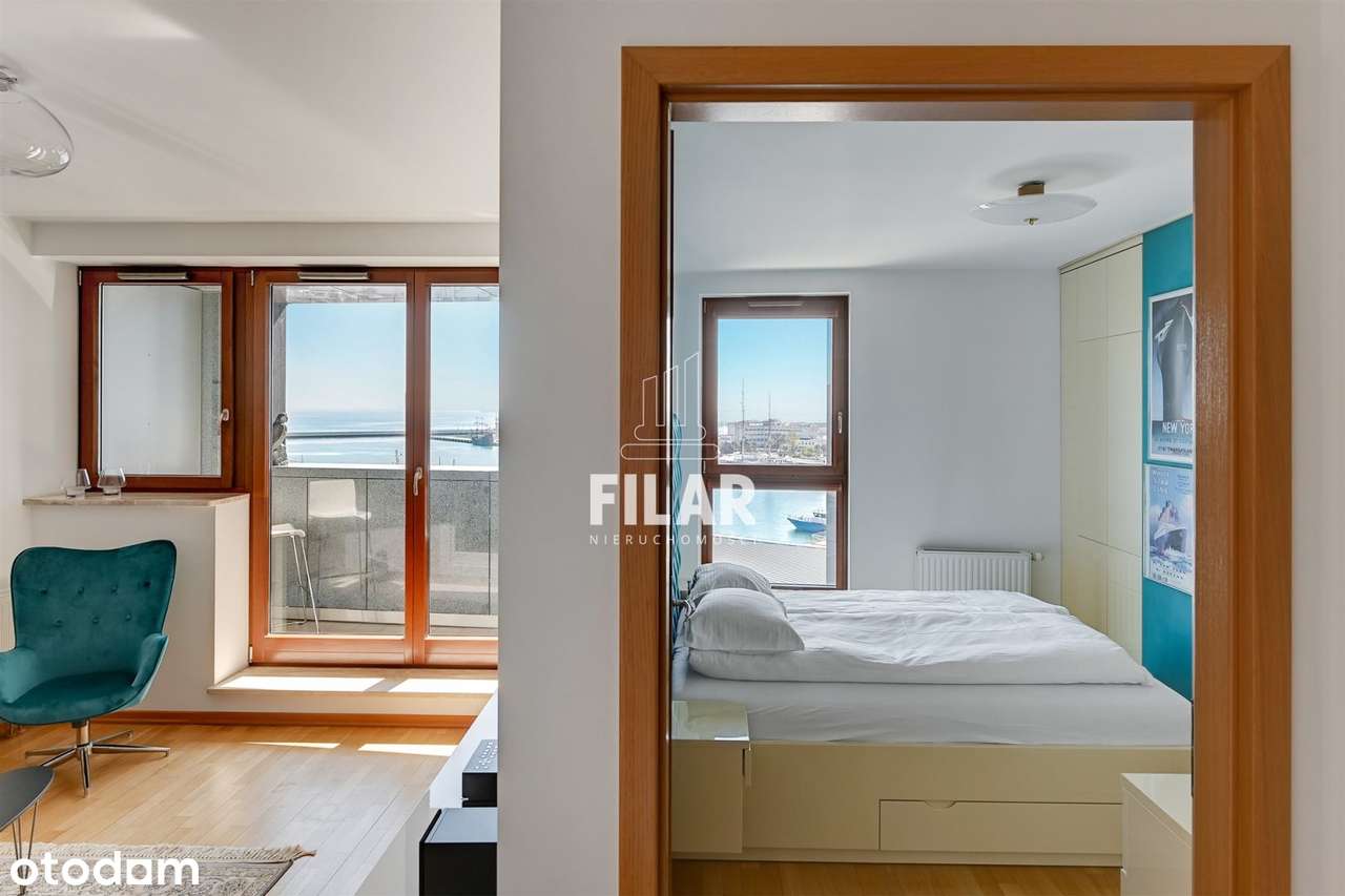 Sea Towers, balkon, widok na morze, przytulne-7