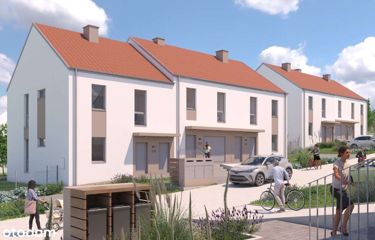 DOM W ZABUDOWIE SZEREGOWEJ 112 M2 + OGRÓDEK + STRYCH - Pełny obrazek: 5/7