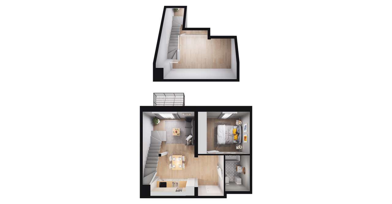 Montano | mieszkanie 2-pok. | B4/3/33 - Pełny obrazek: 3/9