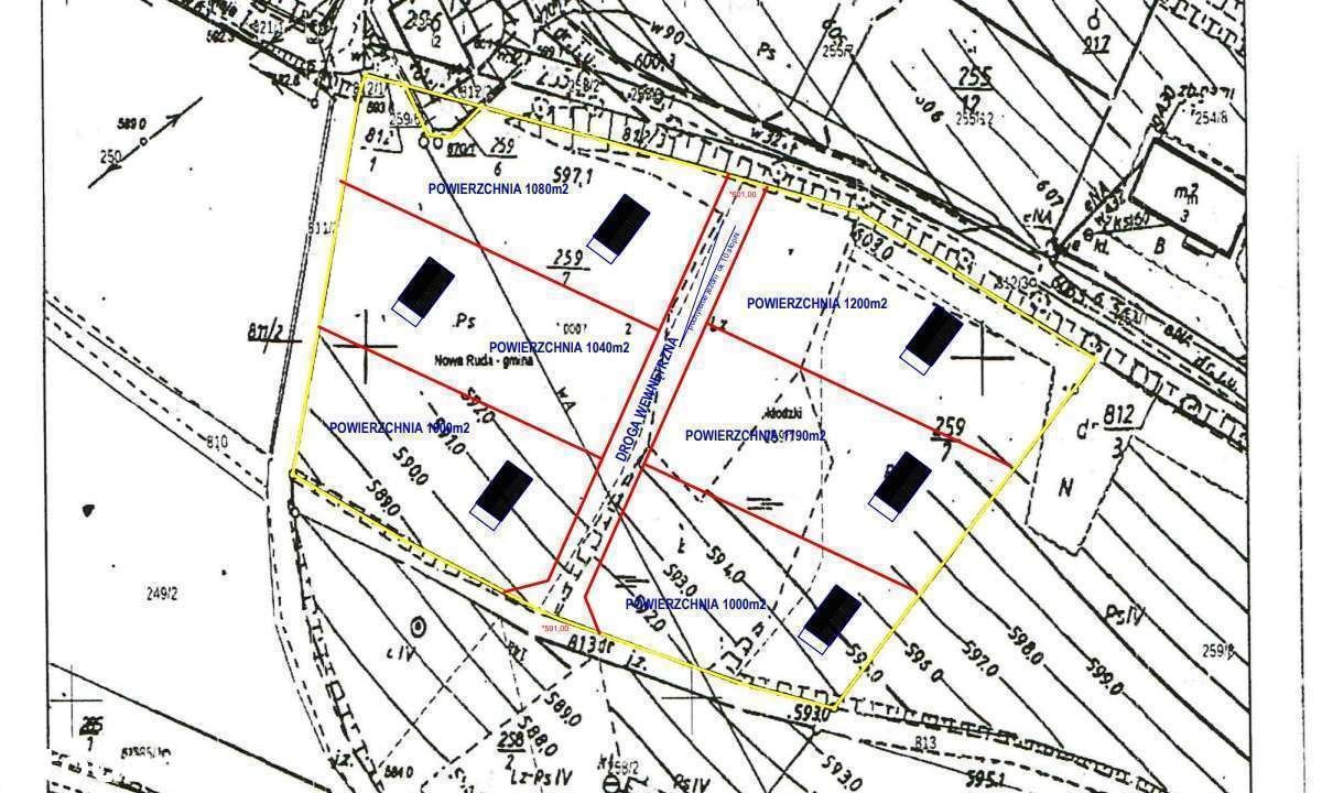 14 domów, Budowlana, Widokowa/Góry, 6888 m², 5min od galerii, Jugów - Pełny obrazek: 4/20
