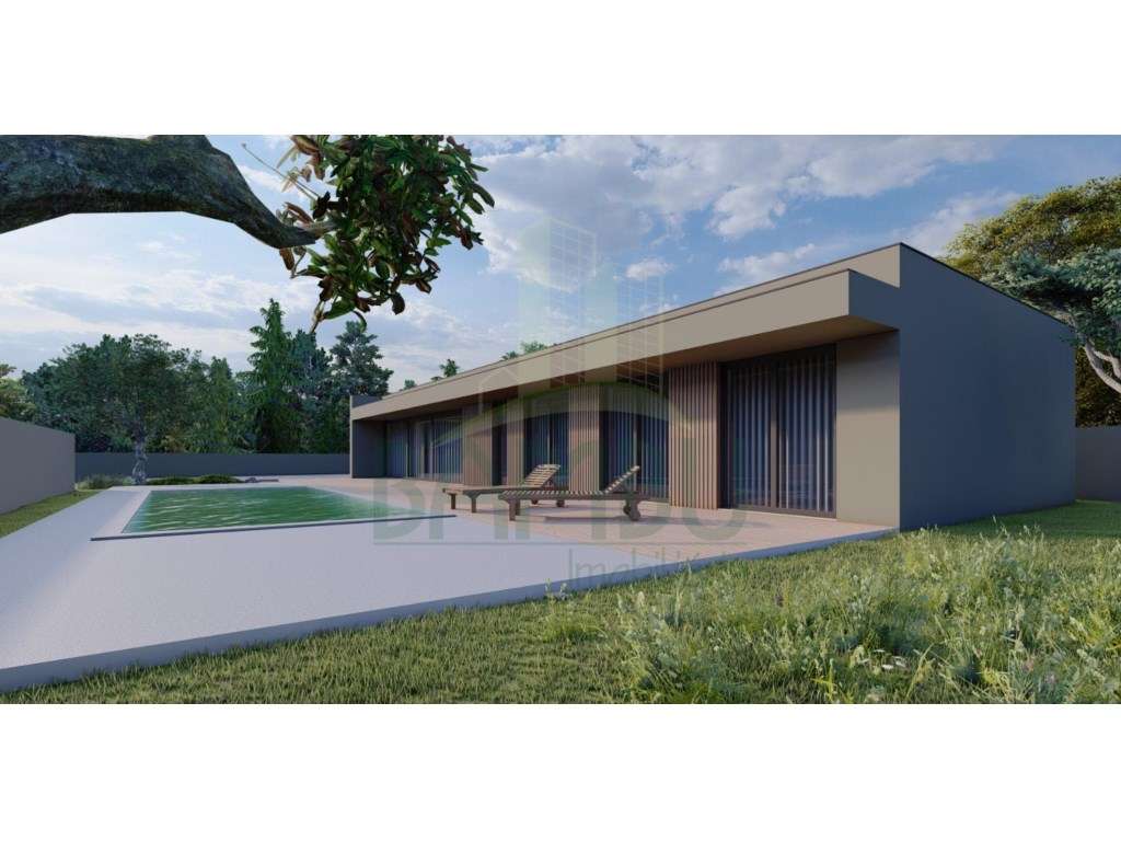 Moradia térrea T3 com piscina, em construção - Grande imagem: 3/9