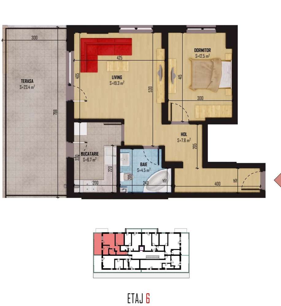Apartamentul visurilor tale + terasa -  McDonald's Bragadiru! - Imagine principală: 5/6